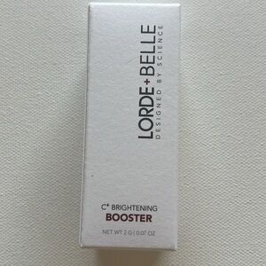 New Never Opened C+ Brightening Booster Foundation by Lorde * Belle (E3)